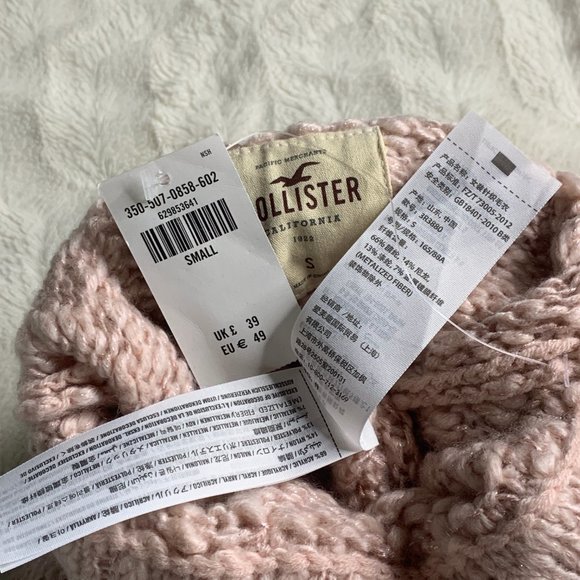 Hollister - Pink Sparkly Chunky Sweater - Picture 4 of 4